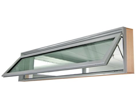 Window Ventilation Ideas, Ventilation Window Design, Horizontal Windows, Jendela Aluminium, Awning Window, Aluminum Awnings, Awning Windows, Modern Small House Design, Timber Windows