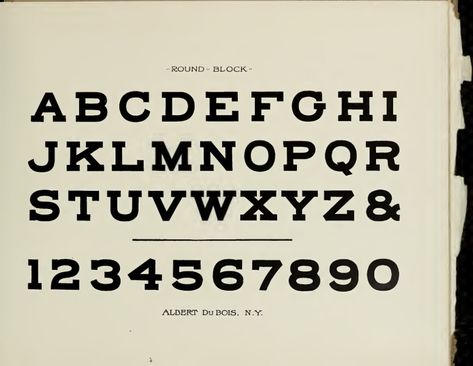 Sign Painter, Public Domain Books, Sports Fonts, Block Fonts, Block Lettering, Fonts Alphabet, Library Of Congress, Best Artist, Painted Signs