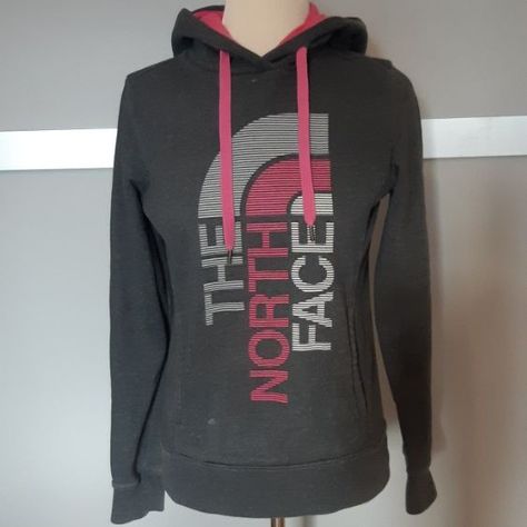 North Face Pullover, North Face Sweatshirt, North Face Hoodie, Kangaroo Pocket Hoodie, Hoodie Pullover, Grey Pullover, Half Dome, North Face Women, Grey Hoodie