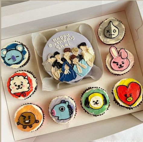 Bts Cupcakes, Cake Cupcakes, D B, May 23, Bundles, Bts, Cake