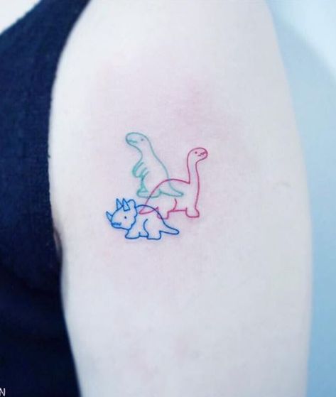 Petit Tattoo, Dinosaur Tattoos, Marvel Tattoos, Cute Tats, Female Tattoos, Disney Tattoo, Cat Tattoos, Tiny Tattoo, Baby Tattoos