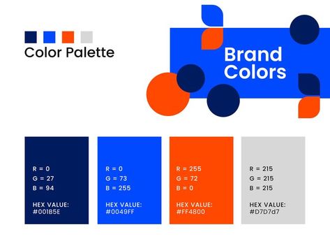 Color Palette Logo Color Schemes, Personal Branding Inspiration, Brand Colour Schemes, Marketing Colors, Color Design Inspiration, Presentation Design Layout, Slides Design, Color Palette Yellow, Tech Branding