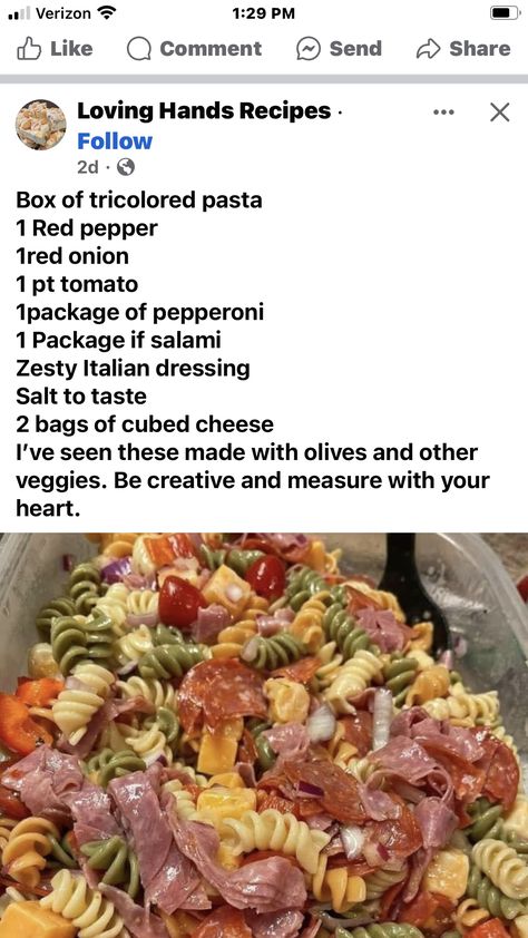 Supreme Salad Pasta, Spaghetti Salad With Italian Dressing, Church Salad, Cold Pasta Salad Recipes Easy, Simple Italian Dressing, Pasta Salad Recipes Cold, Zesty Italian Pasta Salad, Easy Pasta Salad Recipes, Cold Spaghetti Salad