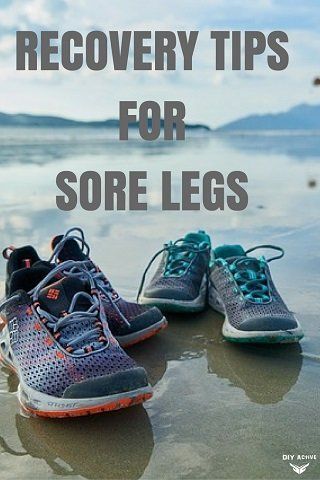 Recovery Tips for Sore Legs @DIYactiveHQ #exercise Butter Chicken Easy, Sore Legs, Beginner Running, Running Recovery, Fitness Hacks, Trx Training, Averie Cooks, Healing Remedies, Chicken Easy