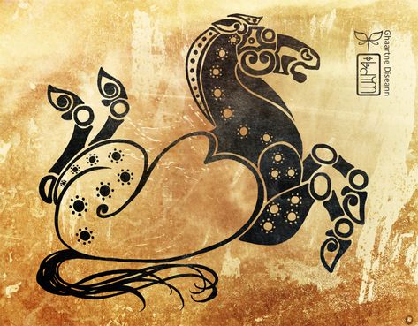 Horse - traditional motive of Scythian art Scythian Tattoo, Scythian Art, Historical Tattoos, Slavic Tattoo, Ancient Tattoo, Norse Tattoo, Prehistoric Art, Horse Tattoo, Celtic Tattoos