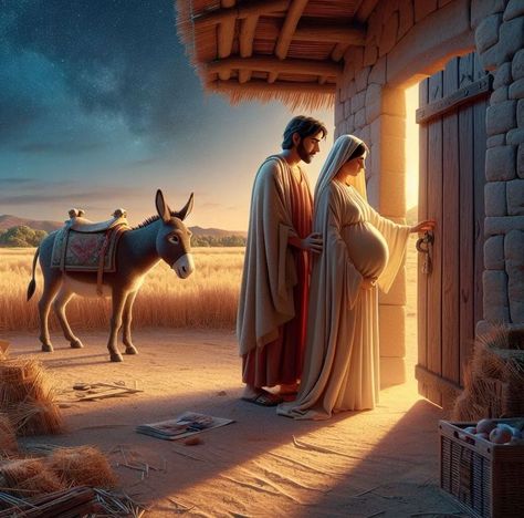 Christmas Jesus Pictures, Christmas Nativity Scene Display, Nativity Scene Pictures, Nativity Scene Display, Beautiful Christmas Scenes, Church Aesthetic, Bible Prints, Jesus Christ Artwork, Bible Images