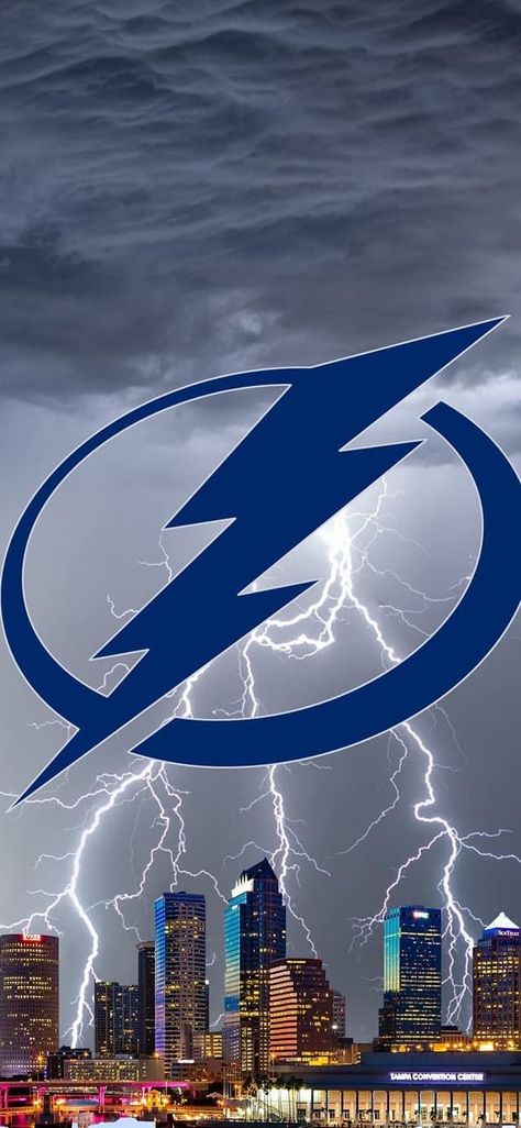 Tampa Bay Lightning Wallpapers, Tampa Bay Lightning Logo, Tampa Bay Lighting, Atlanta Braves Wallpaper, Brave Wallpaper, Tampa Bay Buccaneers Logo, Lightning Hockey, Nhl Wallpaper, Sports Painting