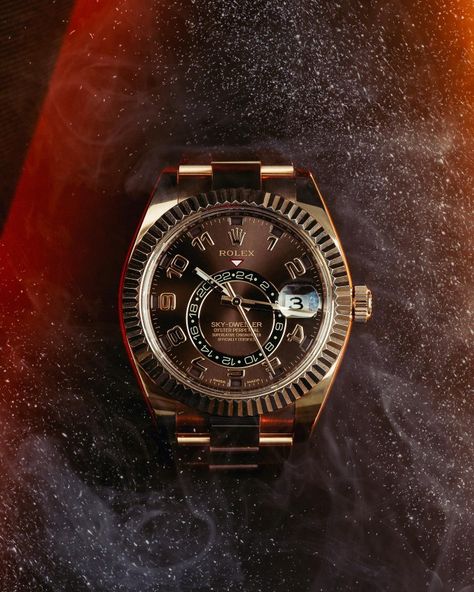 Rolex 326935 Sky-Dweller rose gold chocolate arabic dial Gold Chocolate, Sky Dweller, Men's Watches, Rolex, Rose Gold, Health, Gold