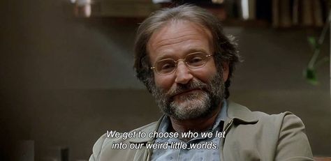 we get to choose who we let into our weird little worlds. Good Will Hunting Quotes, Hunting Quotes, Cinema Quotes, Good Will Hunting, Series Quotes, I Love Cinema, Movies Quotes, Movie Lines, Stavanger