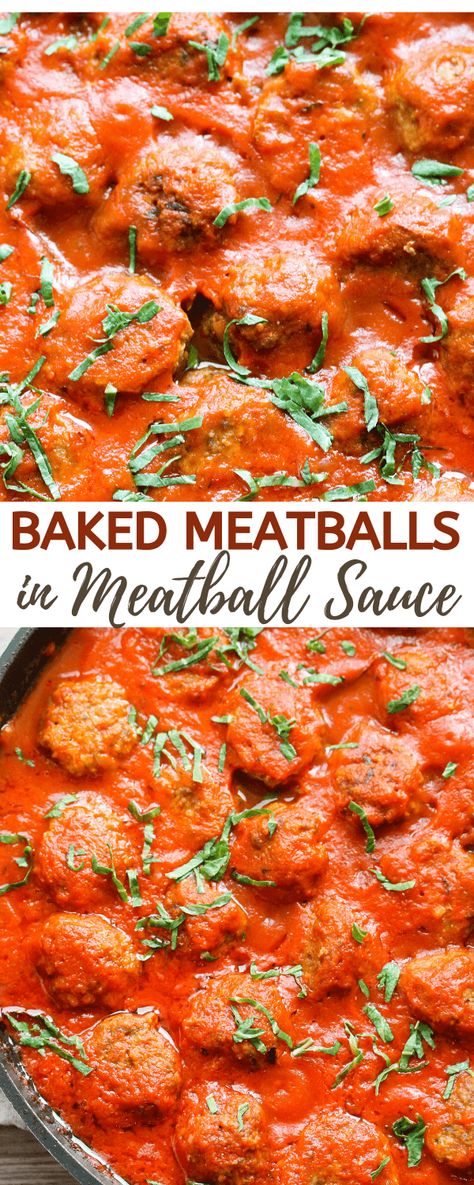 Meatballs In Sauce, Meatballs Sauce Recipe, Parmesan Tomatoes, Sims Home, Easy Meatballs, Oven Baked Meatballs, Easy Casseroles, Baked Meatballs, Calzone Recipe