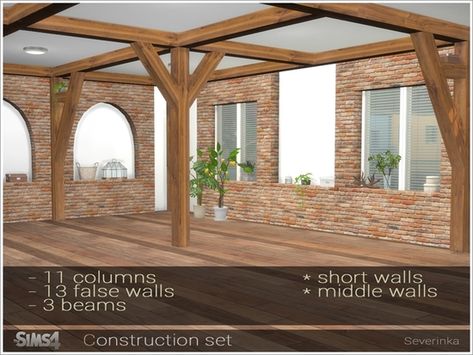 Set for construction: Found in TSR Category 'Sims 4 Construction Sets' Sims 4 Cc Beams, Sims 4 Column Cc, Sims 4 Ceiling Cc, Sims 4 Outdoor Cc, Best Sims 4 Cc, Sims Download, Sims Furniture, Ts4 Mods, Furniture Cc