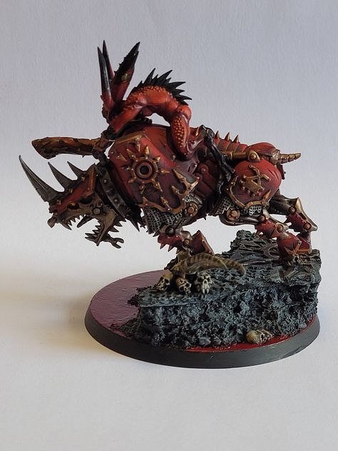 Bloodcrushers Ecarisseur de khorne Khorne Daemons, Warhammer Chaos, Chaos Daemons, Warhammer 40k, Figurines, Paint, Quick Saves