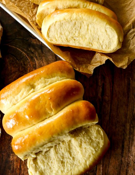 Hot Dog Bun Recipe, Homemade Hot Dog Buns, Hot Dog Buns Recipe, Homemade Hot Dogs, Ranch Dressing Recipe Homemade, Hot Dog Bun, Hot Dog Rolls, Homemade Flatbread, Homemade Croissants