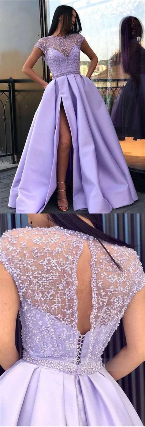 d10ec7c16cbe9de8fbb1c42787c3ec26desc53641992ri Purple Prom Dress Long, Pageant Dresses For Women, Beaded Formal Dress, Purple Prom, Prom Dresses 2019, Purple Prom Dress, Beaded Prom Dress, Long Prom Dresses, Formal Dresses For Weddings