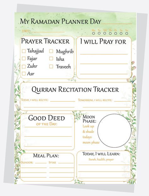 Printable Ramadan Planner| 2024 Islamic daily planner printable Islamic planner Muslim daily planner Islamic daily journal Quran tracker plannerminimalista #menuplanner #plannerobsessed. Islamic Daily Planner, Ramadan Planer, Quran Tracker, Islamic Planner, Ramadan Planner, 2024 Printable, Simple Daily Planner, Daily Work Planner, Ramadan 2024