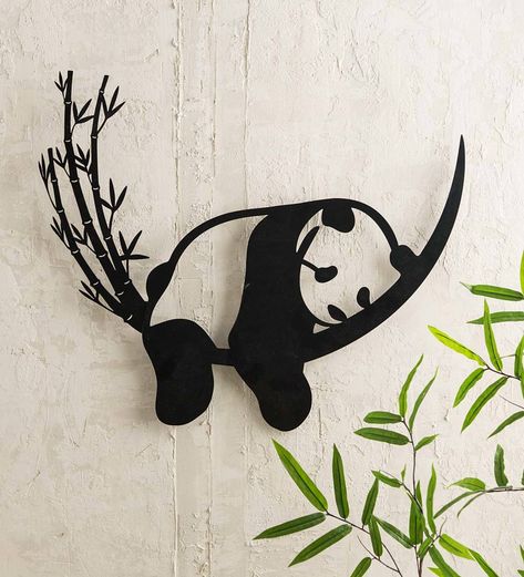 Unique Graphic Design, Bamboo Stalks, Outdoor Metal Wall Art, Silhouette Wall Art, Laser Art, Art Shows, Furniture Luxury, Creative Graphic Design, Wall Ornaments