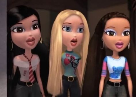 2000s Cartoons Aesthetic, Trio Cartoon Characters, Trios Cartoon Character, Iconic Trios Female, Iconic Trios, Early 2000s Cartoons, Black To Blonde Hair, Trio Costumes, Cartoon Movie Characters