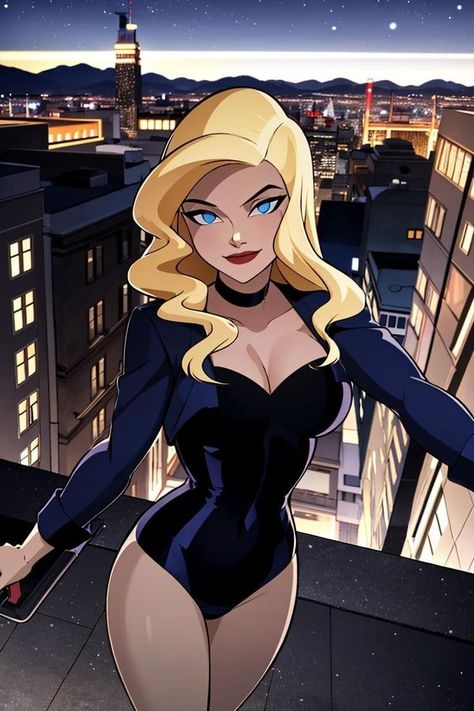 Black Canary Dc Comics Girls, Female Inspiration, Dc Comics Superheroes, Harley Quinn Art, Dc Comics Artwork, Comics Girls, Black Canary, Marvel Girls, Superhero Design