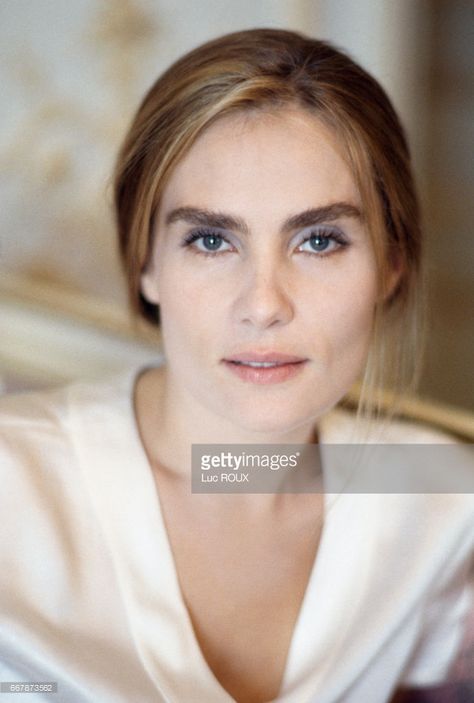 French actress Emmanuelle Seigner on the set of the film Place Vendome, directed by Nicole Garcia. Emmanuelle Seigner 90s, Emmanuel Seigner, Emanuelle Seigner, Emmanuelle Beart Blonde, Emmanuelle Seigner, Lea Seydoux The French Dispatch, Fiona Bruce, French Actresses, French New Wave Actress