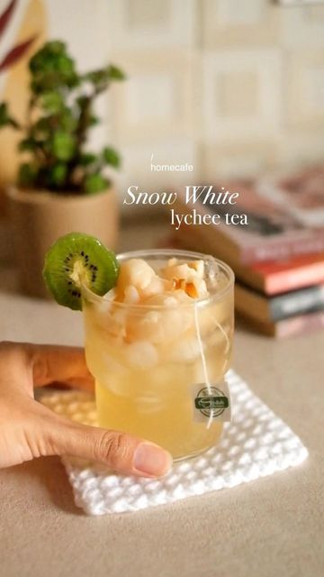 Lychee Tea, Lime Water, Honey Lime, Tea Recipe, Ice Cubes, White Tea, Tea Recipes, Ice Cube, Syrup