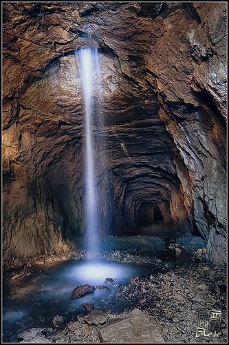 underground water fall | Luxembourg underground, waterfall | Flickr - Photo Sharing! Ruby Falls, Matka Natura, Les Cascades, Beautiful Waterfalls, Amazing Nature, Nature Pictures, Vacation Spots, Beautiful Landscapes, Wonders Of The World