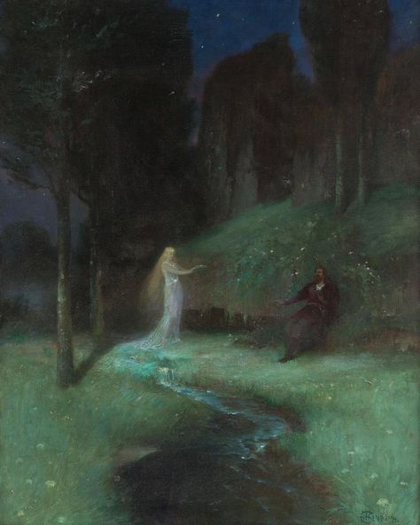 German Folk, Fairytale Art, Aesthetic Painting, Ethereal Art, 판타지 아트, Classical Art, Folk Tales, Pics Art, In The Woods