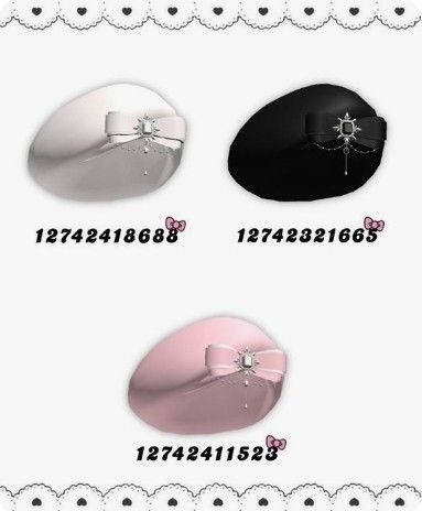 Roblox Beret Code, Roblox White Hat Code, Berry Avenue Accessories, Hat Roblox Code, Roblox Hat Codes, Id Brookhaven Outfit, Berry Avenue Accessories Codes, Roblox Brookhaven Outfit Codes, Roblox Accessories