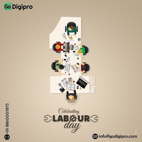 Labour's Day Creative Poster, Labour Day Digital Marketing, Labour Day Social Media Posts, Happy Labour Day Poster Design, Labour Day Creative Poster, International Labour Day Creative Ads, Labor Day Social Media Post, Workers Day Creative Ads, Labor Day Creative Ads