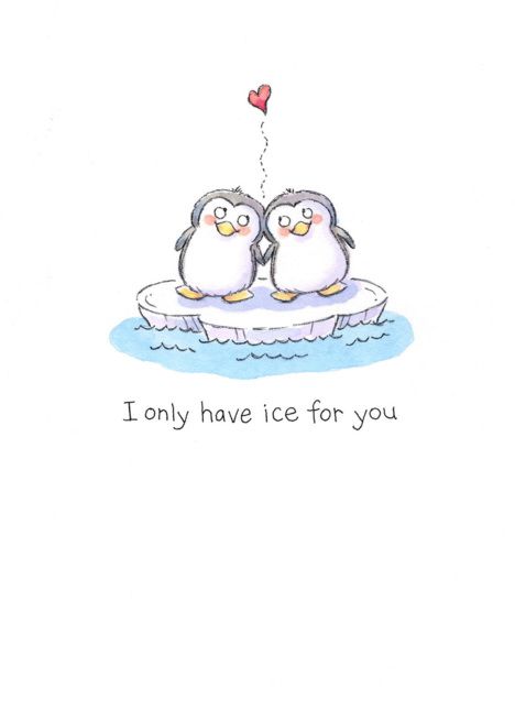 Cartoon Penguin Couple card Anniversary Drawings Couple, Penguin Couple Drawing, Sweet Couple Cartoon, Penguin Couple, Penguin Cartoon, Cartoon Penguin, Penguin Drawing, Love Texts For Him, Couple Sketch