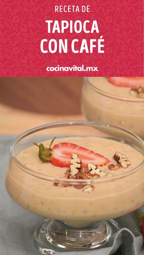 Aprende a hidratar la tapioca y prepárala con café y leche y disfruta de un rico y diferente pudín de postre o desayuno, ¡checa aquí la fácil receta! Tapioca Recipes, Rice Pudding Recipes, Healthy Recipes Easy Snacks, Eat Dessert First, Happy Meal, Pudding Recipes, Eat Dessert, Easy Snacks, Easy Healthy Recipes