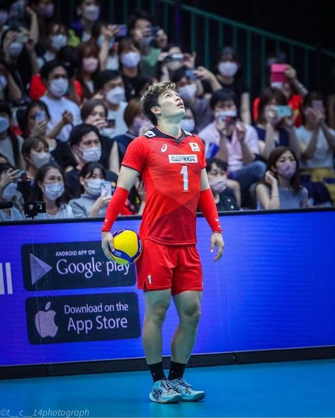 Yugi Nishida, Men Volleyball, Yuji Nishida, Volleyball Photography, Volleyball Wallpaper, Mens Volleyball, Ryujin Nippon, Volleyball Player, Play 1