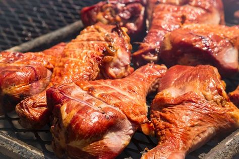 Turkey Leg Brine, Grilled Turkey Legs, Turkey Leg Recipe, Roasted Turkey Legs, Turkey Leg Recipes, Turkey Drumsticks, Smoked Turkey Legs, Turkey Leg, Franklin Bbq