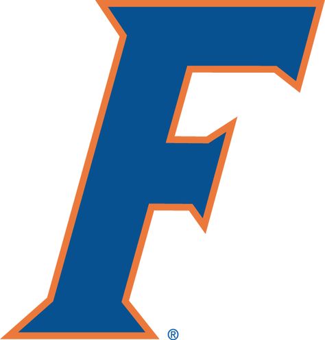 The most current "F" logo utilized by the University of Florida Uf Logo, Fsu Logo, Florida Logo, Florida Gators Logo, Gator Logo, Florida Flag, Florida Gators Football, Florida Institute Of Technology, Colleges In Florida