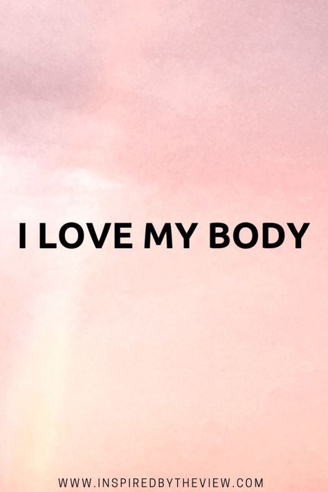 Positive Confirmations, February Affirmations, Affirmation List, Affirmation Inspiration, I Love My Body, Powerful Affirmations, A Course In Miracles, Confident Women, Love My Body