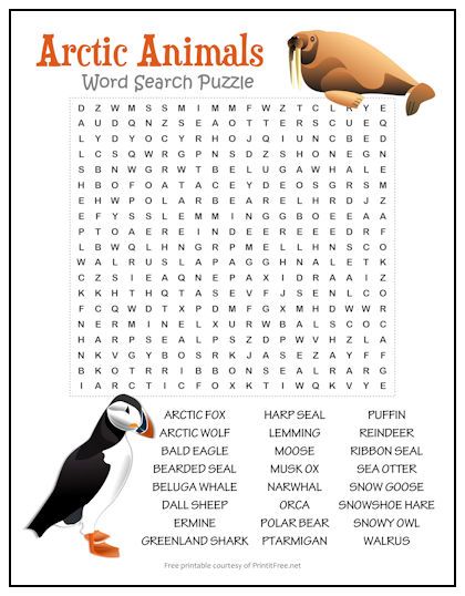 Nature lovers young and old will love our Arctic Animals Word Search! This free printable makes a great supplement to your geography or animal/nature thematic units in the classroom, or print for your own kids to enjoy at home. Geography Printables, Quadrilaterals Worksheet, Winter Word Search, Kids Table Wedding, Word Search Puzzles Printables, Free Printable Word Searches, Nursing Home Activities, Improve Vocabulary, Space Words