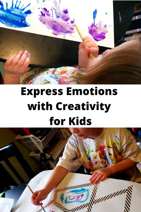 Creative Expression Art Preschool, Emotions Art Preschool, Emotions Through Art, Feelings Preschool, Therapeutic Games, Emotions Preschool, Art Unit, Feelings Activities, Express Emotions