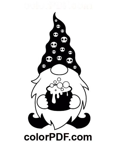 Halloween Gnome Emoji – Coloring Pages and Books in PDF Gnome Coloring Pages, Emoji Coloring Pages, Halloween Gnome, Halloween Boys, Halloween Coloring Pages, Halloween Cartoons, Cool Coloring Pages, Free Halloween, Halloween Stickers