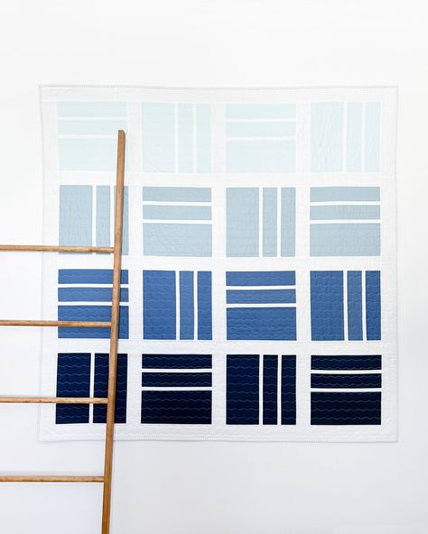 Squared Up - Modern Ombre (+ tester quilts!) | Cotton and Joy Modern Quilts For Men, Easy Modern Quilt, Modern Twin Quilt Pattern, Squared Up Quilt Pattern, Monochromatic Quilt Ideas, Minimalist Quilt Patterns, Modern Baby Quilts, Minimalist Quilt, Modern Quilts Ideas