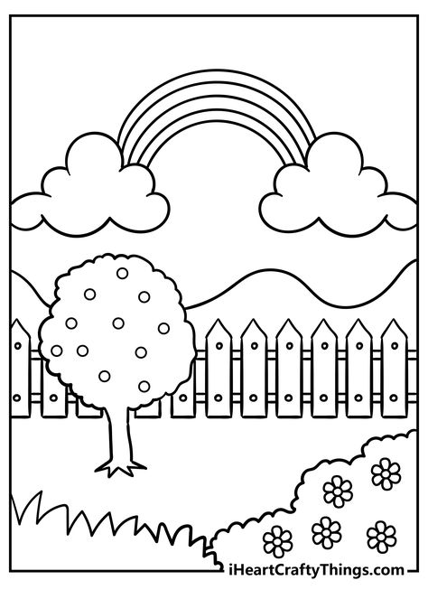 Blanket Background, Deviantart Pokemon, Kindergarten Coloring, Garden Coloring Pages, Garden Coloring, Seni Pastel, Kindergarten Coloring Pages, Kartu Valentine, Spring Coloring Pages