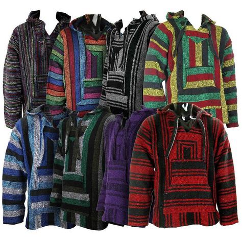 Bob Marley Clothing, Roots Clothing, Poncho Patterns, Baja Hoodie, Estilo Hippie, Knit Sweaters, Hippie Festival, Crochet Poncho, Swaggy Outfits