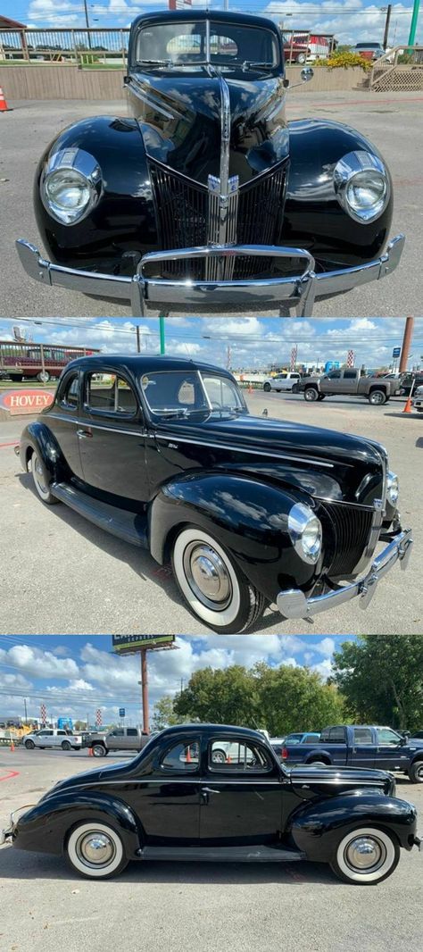 1940 Ford Deluxe Coupe, 1940 Cars, 1940 Ford Coupe, 1940 Ford, Free Cars, Black Business, American Classic Cars, Ford Truck, Gas Tanks