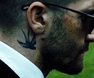 Bluebird Tattoo, Side Neck Tattoo, Sparrow Tattoo, Swallow Tattoo, Jake Gyllenhaal, Neck Tattoo, Mini Tattoos, Beautiful Tattoos, New Tattoos