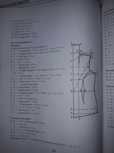 Kebaya Pattern Sewing, Pola Kutu Baru, Pola Jumpsuit, Pola Kebaya, Kebaya Moden, Pola Dasar, Pola Blus, Projek Menjahit, Clothing Pattern Design