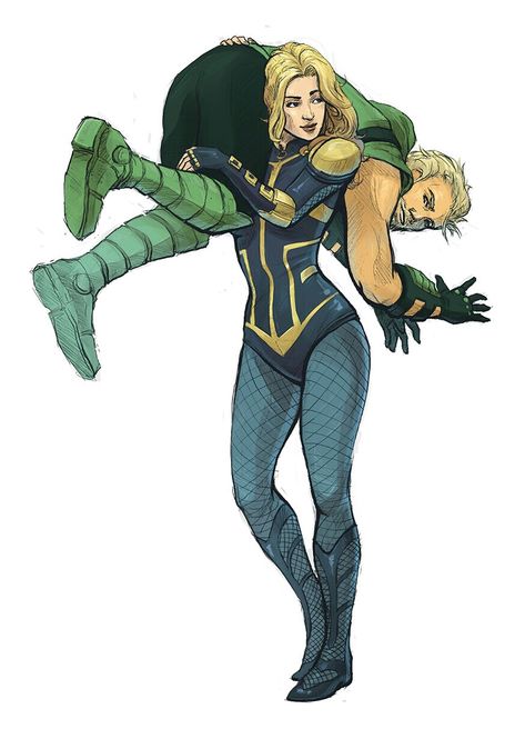 Black Canary And Green Arrow, Superhero Romance, Green Arrow Black Canary, Green Arrow And Black Canary, Green Arrow Comics, Dc Crossover, Justice League Art, Dc Ships, Young Justice Robin