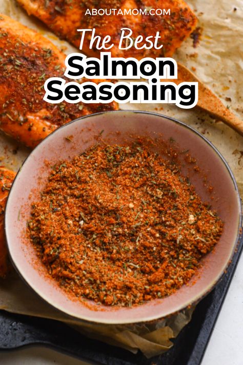 Discover the best seasoning for salmon that will tantalize your taste buds. From savory herbs to zesty citrus, these flavors will take your salmon to the next level of deliciousness! Drunken Salmon Recipe, Carribean Salmon, Smoked Salmon Seasoning, Best Seasoning For Salmon, How To Marinate Salmon, Best Salmon Seasoning, Salmon Dry Rub Recipe, Red Salmon Recipes, Salmon Seasoning Baked