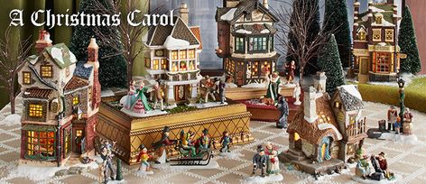 https://www.department56.com/category/villages/dickens a christmas carol.do Village Miniature, Department 56 Christmas Village, Christmas Popcorn, Christmas Village Collections, Lemax Christmas Village, Lemax Christmas, Dickens Village, Christmas Village Display, Village Display