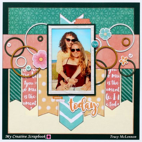 Bridal Shower Scrapbook, Scrapbook Design Layout, Scrapbook Pictures, Scrapbooking Layouts Baby, Picture Layouts, Simple Scrapbook, Scrapbook Layout Sketches, Creative Scrapbook