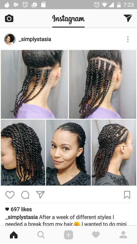 Natural Hair Plaits Hairstyles, Low Tension Protective Styles, Two Strand Twist Updo, Biracial Hair Care, Flat Twist Styles, Flat Twist Out, Flat Twists, Flat Twist Updo, Cute Natural Hairstyles