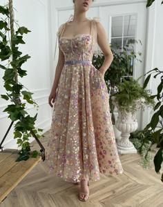 Spring/Summer 21' | Teuta Matoshi Teuta Matoshi, Sequined Gown, Drape Gowns, A Line Maxi Dress, Floral Gown, Pink Gowns, Lavender Purple, Simple Dresses, Sequin Dress