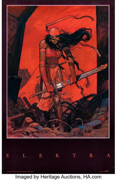 Elektra: Assassin by Bill Sienkiewicz & Other Lot (Marvel, | Lot #54052 | Heritage Auctions Avengers Marvel Comics, Secret Avengers, Moebius Art, Avengers 1, Jean Giraud, New Warriors, Young Avengers, New Avengers, Comic Page